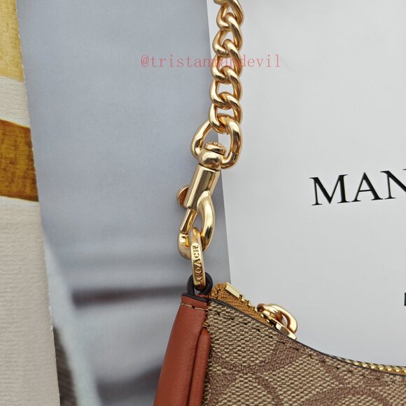 Coach Teri Shoulder Bag In Signature Canvas brown - Picture 4 of 13